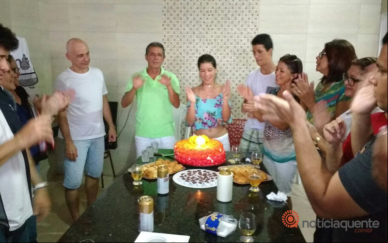 A surpresa foi para Larissa Pinto
