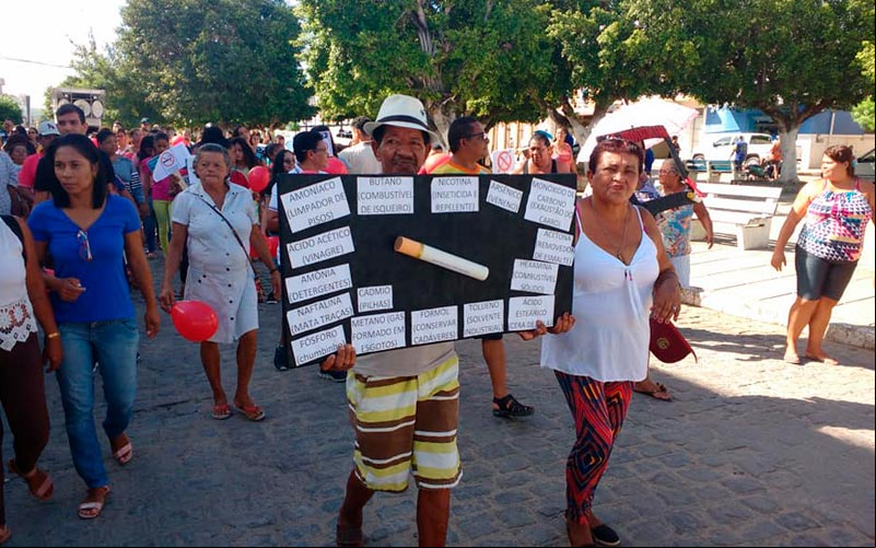 Dia Mundial sem Tabaco foi celebrado em Pão de Açúcar nesta quarta-feira