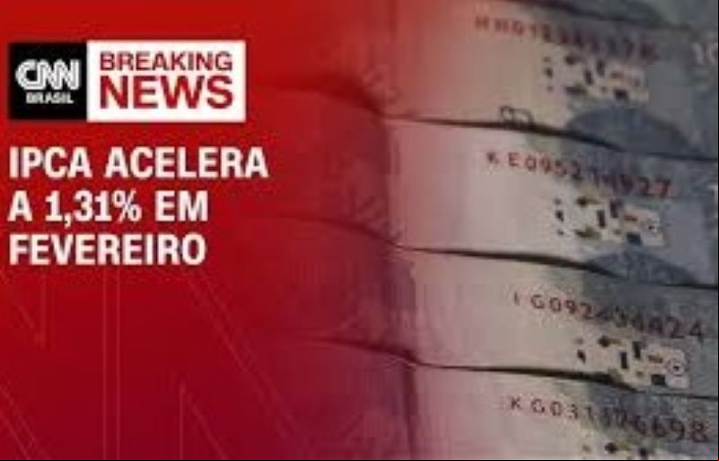 IPCA acelera a 1,31% em fevereiro, maior avanço para o mês desde 2003 